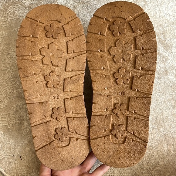 Brand New Suede Platform Clogs Mini Boots Short Ankle Slip On Faux Fur Slippers - Picture 11 of 14